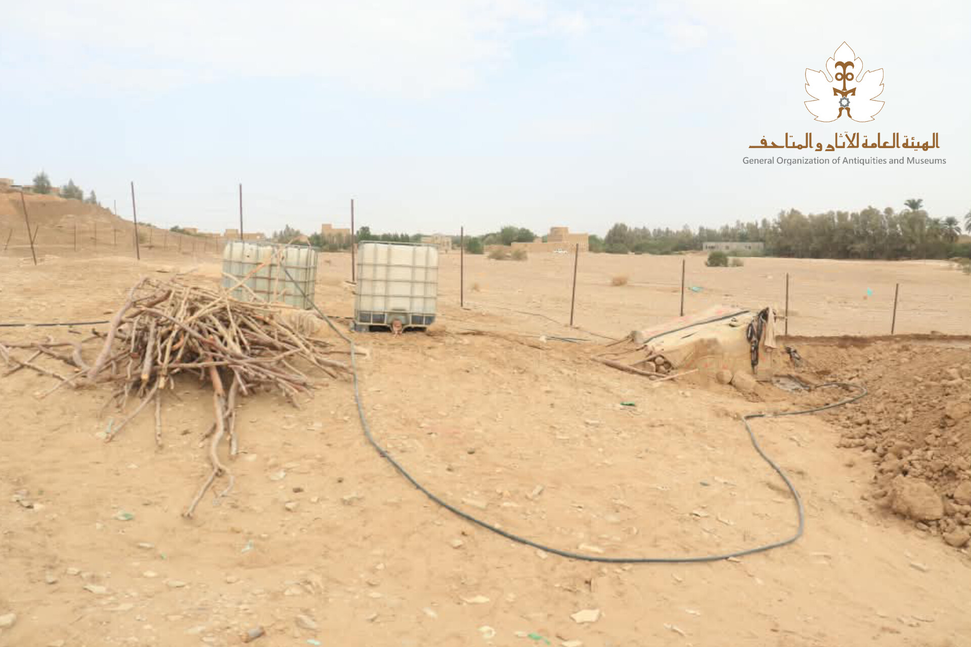الهيئة العامة للآثار والمتاحف تستنكر التعدي على حمى معبد بنات عاد في خربة همدان